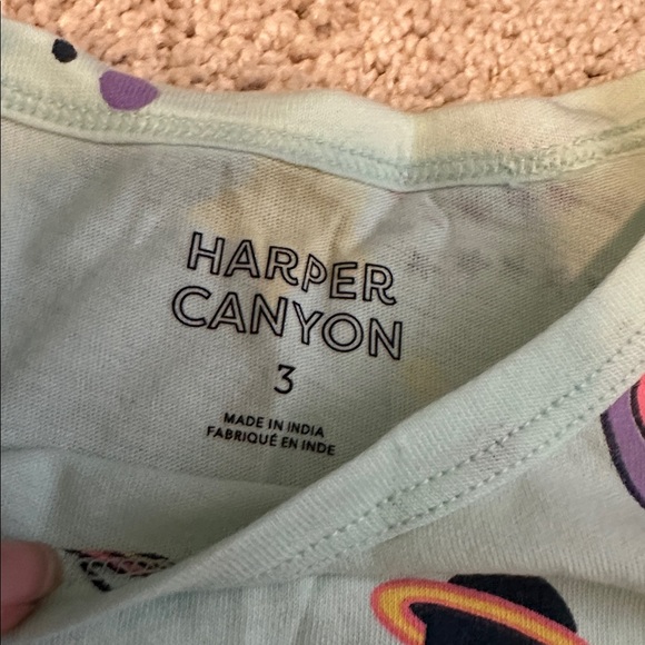 NWT Size 3 Harper Canyon Teal Fair Tshirt - Picture 2 of 3